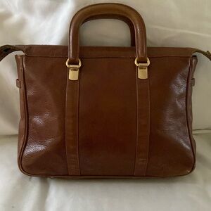 Palizzio brown leather handbag